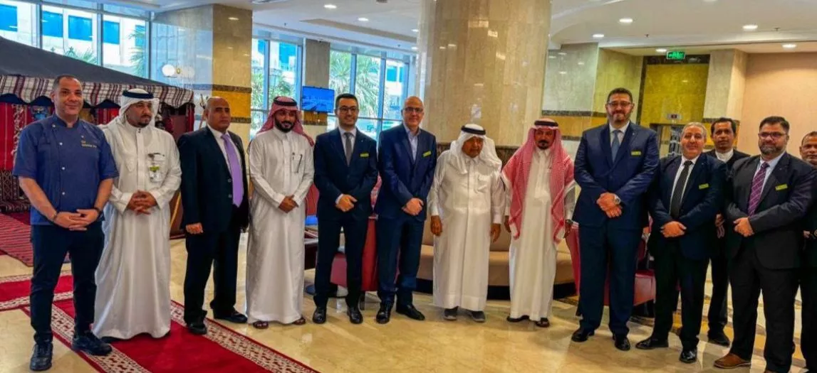 Sheikh Faisal visit to M Al Dana hotel