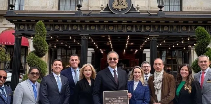 ARTIC Celebrates The St. Regis Washington, D.C. Recognition by Historic Hotels of America